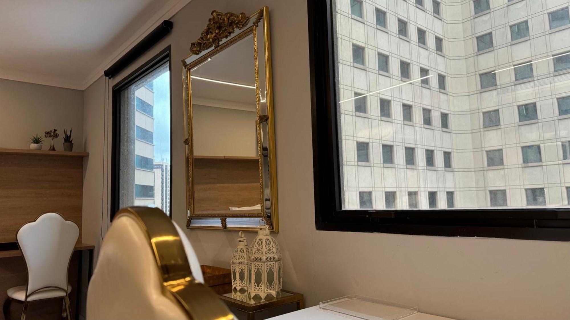 425 Flat Hotel Ibirapuera A 5M Do Shopping Apt Particular São Paulo Exteriör bild